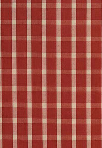 Portsmith Check Berry 60127 by Schumacher Fabric