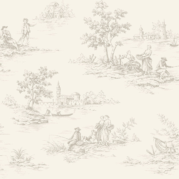 6024 94W7231 by JF Wallpaper TREASURE WALLCOVERINGS 100% Wallpaper NETHERLANDS (see sample) Horizontal: N/A and Vertical: 20.800 20.80 - Fabric Carolina -