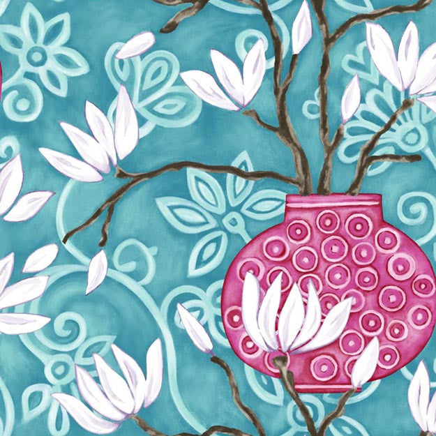 6025 64W7251 by JF Wallpaper FAR EAST WALLCOVERINGS 100% Wallpaper NETHERLANDS (see sample) Horizontal: N/A and Vertical: 10.400 20.80 - Fabric Carolina -