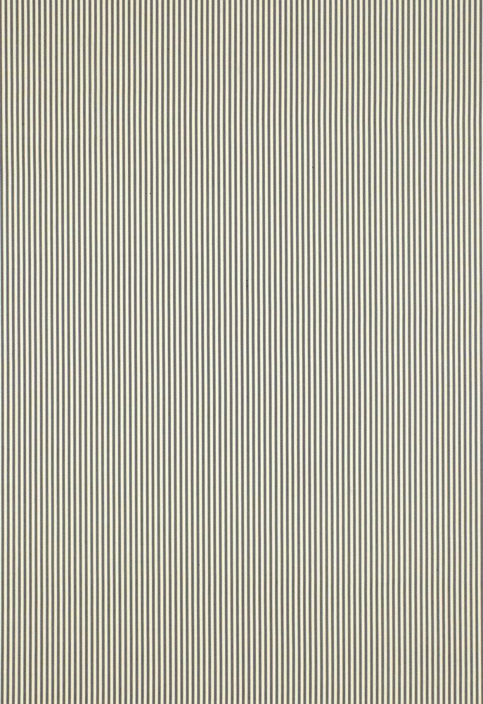 Charee Silk Stripe Black & White 60920 by Schumacher Fabric Chroma 100% Silk - Horizontal: 1/8- and Vertical: - 54 - Fabric Carolina -