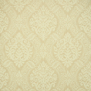Port Charl Chen Damask Cream 60980 by Schumacher Fabric