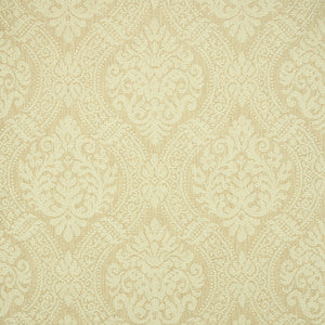 Port Charl Chen Damask Cream 60980 by Schumacher Fabric