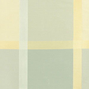 Surat Silk Plaid Robin'S Egg 61132 by Schumacher Fabric