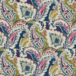 Palomar Paisley Sapphire by RM CoCo Fabric