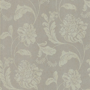 Aaliyah Grey Affabre Jacobean Wallpaper by Kenneth James
