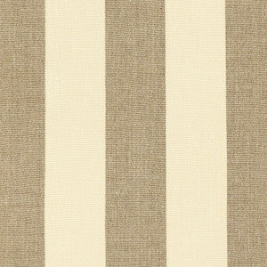 Kerry Linen Stripe Natural 62050 by Schumacher Fabric