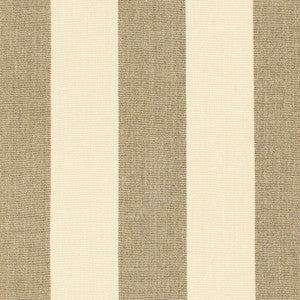 Kerry Linen Stripe Natural 62050 by Schumacher Fabric