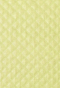 Thayer Quilted Linen Pear 62153 by Schumacher Fabric