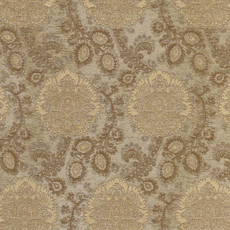 Sanderling Paisley Patina 62160 by Schumacher Fabric CHROMA See Sample UNITED STATES OF AMERICA MEDIUM DUTY </p><p>Repeat: Horizontal: 9" (23CM) and Vertical: 21 1/2" (55CM) 54" WIDE (137CM) - Fabric Carolina -