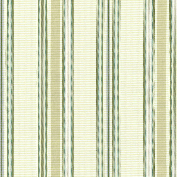 Biella Silk Stripe Aqua 62180 by Schumacher Designer Fabric CHROMA See Sample INDIA LIGHT DUTY </p><p>Repeat: Horizontal: 6 1/2" (17CM) and Vertical: - 52 1/2" WIDE (133CM) - Swanky Fabrics -