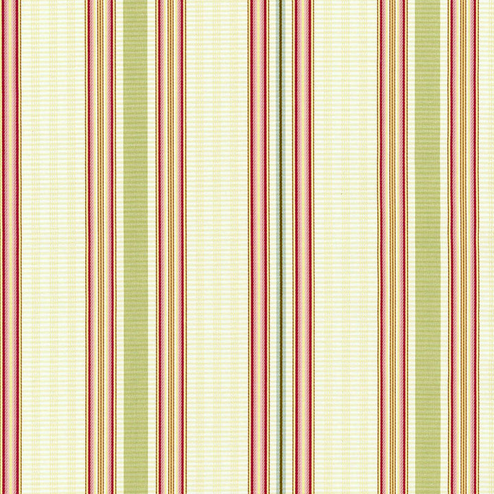 Biella Silk Stripe Berry 62181 by Schumacher Designer Fabric VILLA See Sample INDIA LIGHT DUTY </p><p>Repeat: Horizontal: 6 1/2" (17CM) and Vertical: - 52 1/2" WIDE (133CM) - Swanky Fabrics -