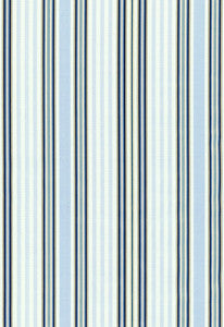 Biella Silk Stripe Delft 62182 by Schumacher Fabric