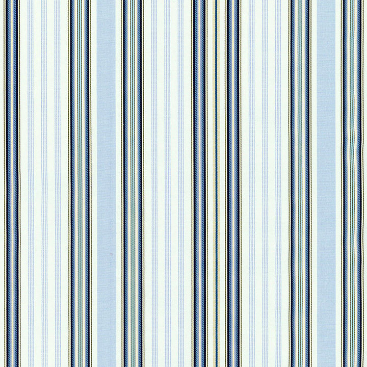 Biella Silk Stripe Delft 62182 by Schumacher Fabric VILLA COTTON 77% SILK 23% INDIA WYZENBEEK 5,000 </p><p>Repeat: Horizontal: 6 1/2" (17CM) and Vertical: 52.5 - Fabric Carolina -