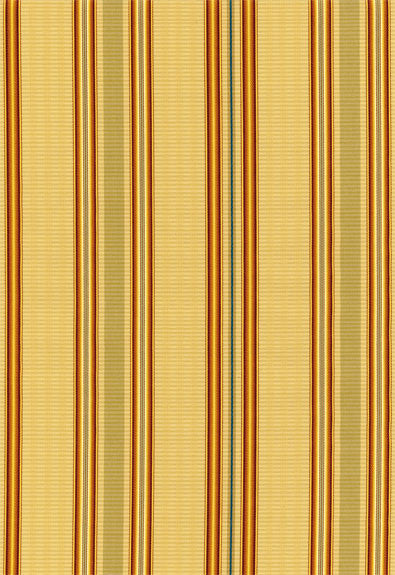 Biella Silk Stripe Spice 62183 by Schumacher Designer Fabric Chroma 77% Cotton, 23% Silk Wyzenbeek 5,000 Horizontal: 6.5 and Vertical: - 52.5 - Swanky Fabrics -