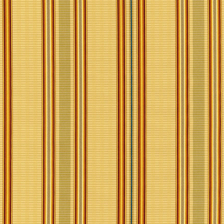 Biella Silk Stripe Spice 62183 by Schumacher Designer Fabric CHROMA COTTON 77% SILK 23% INDIA WYZENBEEK 5,000 </p><p>Repeat: Horizontal: 6 1/2" (17CM) and Vertical: 52.5 - Swanky Fabrics -