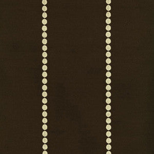 Gabrielle Embroidery Mocha 62200 by Schumacher Fabric