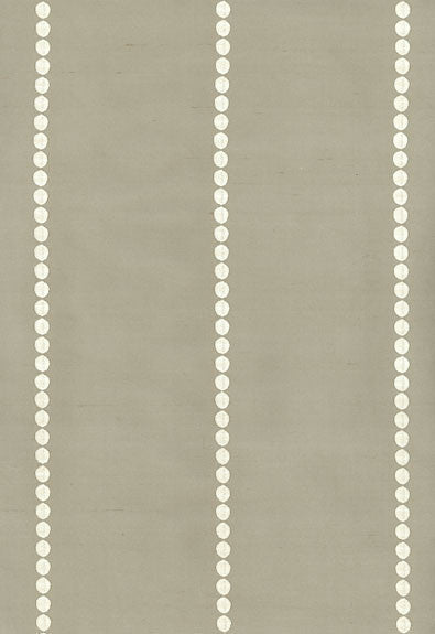 Gabrielle Embroidery Dove 62201 by Schumacher Designer Fabric Matthew-Patrick-Smyth 85% Silk, 15% Viscose - Horizontal: 4.5 and Vertical: 1/2- 54 - Swanky Fabrics -