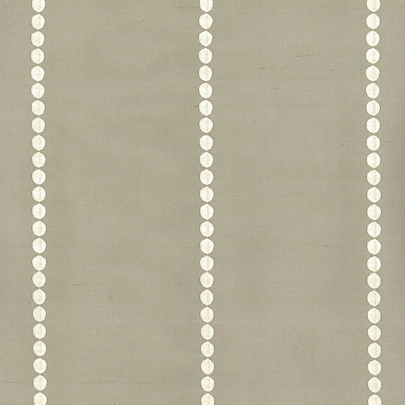 Gabrielle Embroidery Dove 62201 by Schumacher Fabric Schumacher Fabric Gabrielle Embroidery Dove 62201Fabric SILK 85% INDIA </p><p>Repeat: H: HORZ. 4 1/2" (11CM) , V: VERT. 1/2" (1CM) 54 - Fabric Carolina -