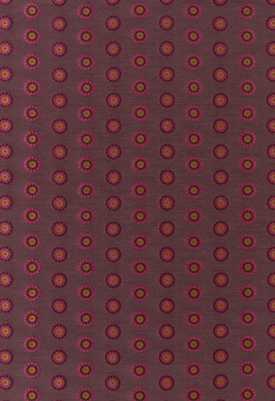 Shibori Circle Claret & Berry 62240 by Schumacher Fabric COLLECTION-NAME-TBA-62240 100% Silk - Horizontal: 4.375 and Vertical: 2.125 52.875 - Fabric Carolina -