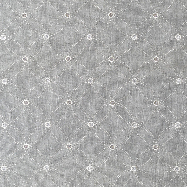 Nexus Embroidery Grey 62250 by Schumacher Fabric Schumacher Fabric Nexus Embroidery Grey 62250Fabric LINEN 94% INDIA </p><p>Repeat: H: HORZ. 5 1/4" (13CM) , V: VERT. 5 3/8" (14CM) 53 - Fabric Carolina -