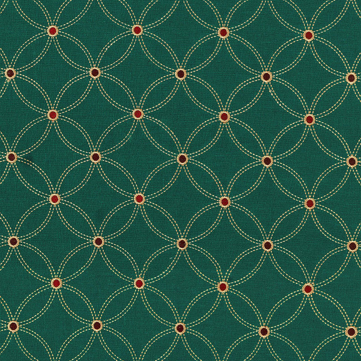 Nexus Embroidery Smoky Teal 62252 by Schumacher Designer Fabric MODERN WOVENS LINEN 94% RAYON 6% INDIA </p><p>Repeat: Horizontal: 5 1/4" (13CM) and Vertical: 5 3/8" (14CM) 53 - Swanky Fabrics -