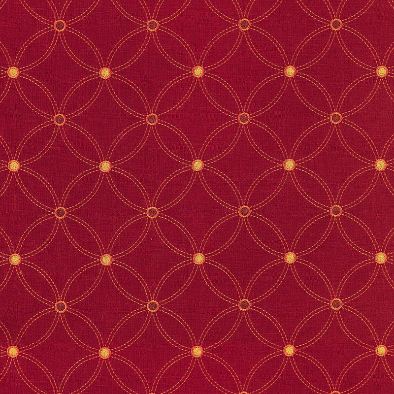 Nexus Embroidery Persimmon 62253 by Schumacher Designer Fabric MODERN WOVENS See Sample INDIA . </p><p>Repeat: Horizontal: 5 1/4" (13CM) and Vertical: 5 3/8" (14CM) 53" WIDE (135CM) - Swanky Fabrics -