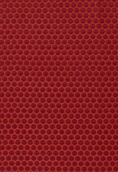 Sprinkle Persimmon 62271 by Schumacher Designer Fabric Modern-Glamour 57% Cotton, 43% Silk - Horizontal: 5/8- and Vertical: 5/8- 54 - Swanky Fabrics -