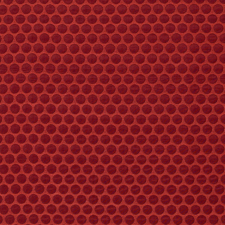 Sprinkle Persimmon 62271 by Schumacher Designer Fabric MODERN GLAMOUR COTTON 57% SILK 43% INDIA </p><p>Repeat: Horizontal: 5/8" (2CM) and Vertical: 5/8" (2CM) 54 - Swanky Fabrics -