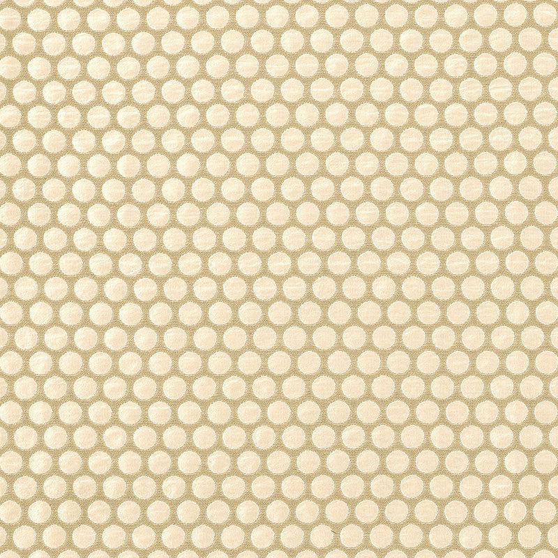 Sprinkle Natural 62272 by Schumacher Designer Fabric MODERN GLAMOUR See Sample INDIA MEDIUM DUTY </p><p>Repeat: Horizontal: 5/8" (2CM) and Vertical: 5/8" (2CM) 54" WIDE (137CM) - Swanky Fabrics -