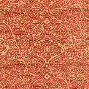 San Marco Chenille Terracotta 62333 by Schumacher Fabric
