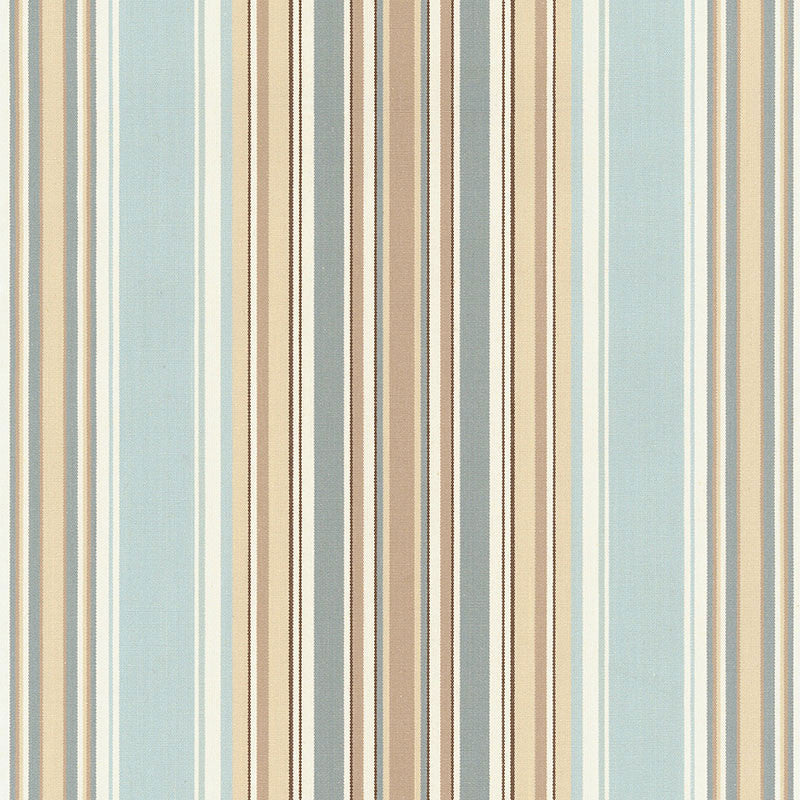 Ridge Stripe Mineral 62372 by Schumacher Designer Fabric BY NATURE ORGANIC COTTON 100% CHILE WYZENBEEK 18,000 </p><p>Repeat: Horizontal: 9 1/2" (24CM) and Vertical: 54 - Swanky Fabrics -