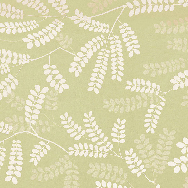 Locust Leaves Fern 62440 by Schumacher Designer Fabric BY NATURE See Sample CHILE HEAVY DUTY </p><p>Repeat: Horizontal: 25 1/2" (65CM) and Vertical: 26" (66CM) 54" WIDE (137CM) - Swanky Fabrics -