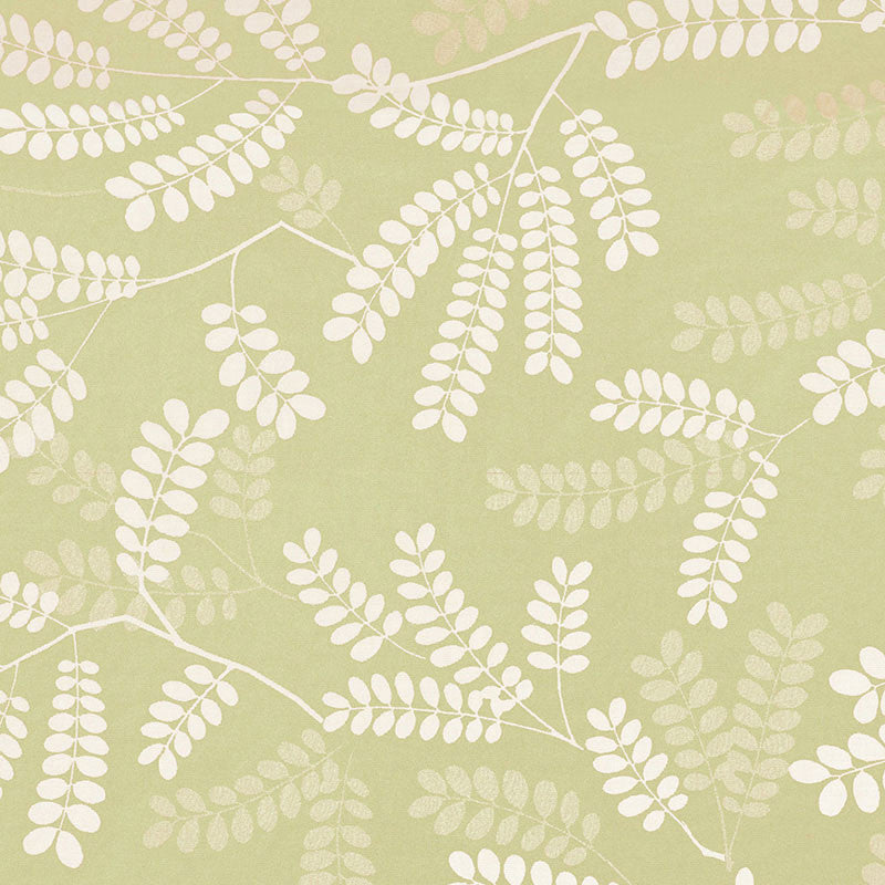 Locust Leaves Fern 62440 by Schumacher Fabric BY NATURE See Sample CHILE HEAVY DUTY </p><p>Repeat: Horizontal: 25 1/2" (65CM) and Vertical: 26" (66CM) 54" WIDE (137CM) - Fabric Carolina -