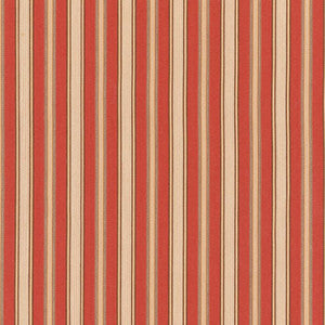 Brook Stripe Brick 62470 by Schumacher Fabric