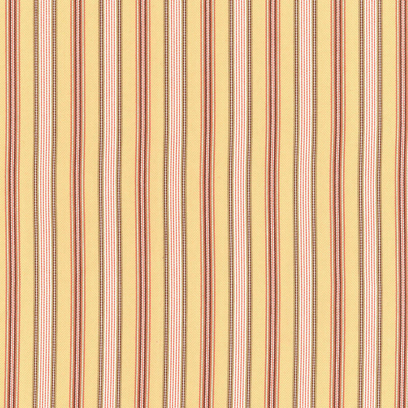 Brook Stripe Maize 62471 by Schumacher Designer Fabric BY NATURE ORGANIC COTTON 77% VISCOSE BAMBOO 23% FRANCE MARTINDALE 30,000 </p><p>Repeat: Horizontal: 1 3/4" (4CM) and Vertical: 56 - Swanky Fabrics -