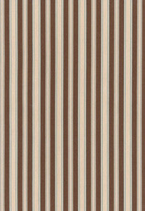 Brook Stripe Bark 62473 by Schumacher Fabric