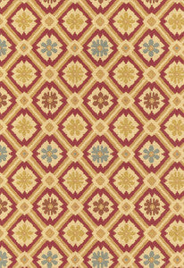 Savonnerie Tapestry Garnet 62491 by Schumacher Fabric