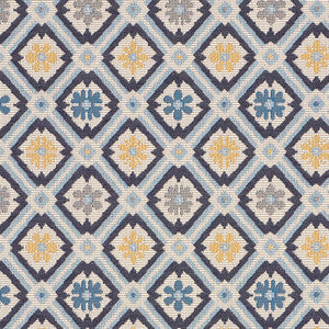 Savonnerie Tapestry Blue 62493 by Schumacher Fabric