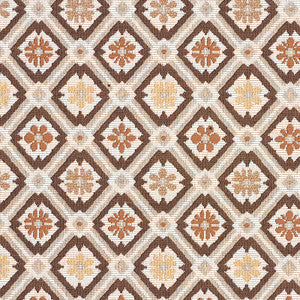Savonnerie Tapestry Brown 62494 by Schumacher Fabric