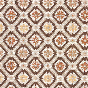 Savonnerie Tapestry Brown 62494 by Schumacher Fabric