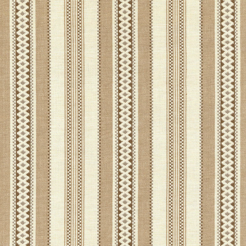 Wiltshire Stripe Sand 62501 by Schumacher Fabric CHROMA See Sample INDIA LIGHT DUTY </p><p>Repeat: Horizontal: 4 1/2" (11CM) and Vertical: - 55" WIDE (140CM) - Fabric Carolina -