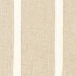 Leather Stripe Sand 62510 by Schumacher Fabric