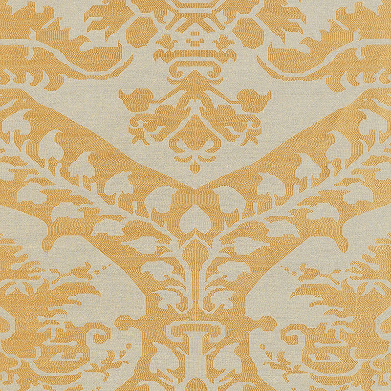 Tamerlane Damask Patina 62520 by Schumacher Fabric CLASSIC WOVENS See Sample FRANCE . </p><p>Repeat: Horizontal: 28" (71CM) and Vertical: 50" (127CM) 57" WIDE (145CM) - Fabric Carolina -