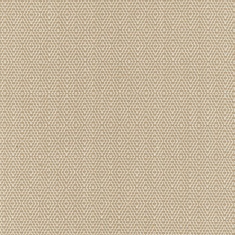 Hampton Court Diamond Flax 62530 by Schumacher Designer Fabric CHROMA COTTON 100% INDIA WYZENBEEK 16,000 </p><p>Repeat: Horizontal: 7/8" (2CM) and Vertical: 1" (3CM) 53 - Swanky Fabrics -