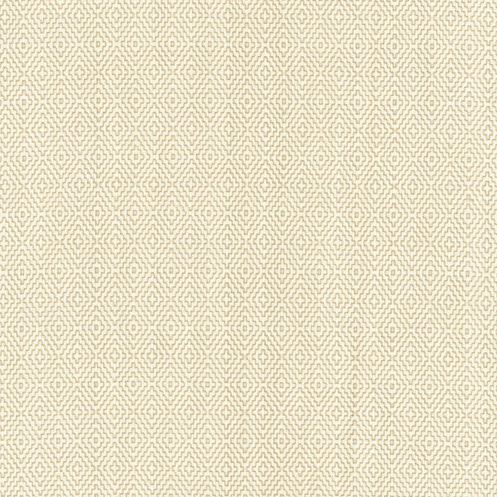 Hampton Court Diamond Ivory 62531 by Schumacher Designer Fabric CHROMA COTTON 100% INDIA WYZENBEEK 16,000 </p><p>Repeat: Horizontal: 7/8" (2CM) and Vertical: 1" (3CM) 53 - Swanky Fabrics -