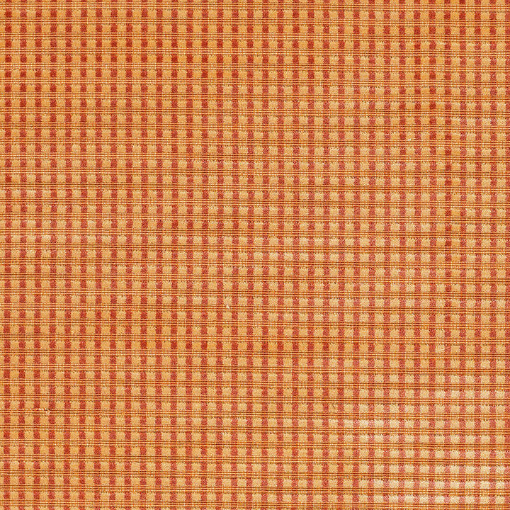 Trianon Velvet Check Terracotta 62590 by Schumacher Fabric CHROMA COTTON 50% VISCOSE 50% BELGIUM MARTINDALE 10,000 </p><p>Repeat: Horizontal: 3/8" (1CM) and Vertical: 3/8" (1CM) 53.5 - Fabric Carolina -