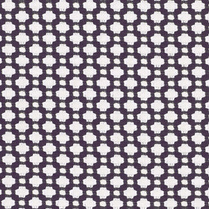 Betwixt Charcoal/Ecru 62610 by Schumacher Fabric