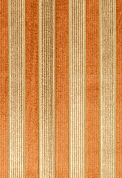 Lynton Velvet Stripe Harvest 62701 by Schumacher Fabric Chroma 56% Viscose, 26% Cotton, 18% Polyester Martindale 35,000 Horizontal: 3.25 and Vertical: - 55 - Fabric Carolina -