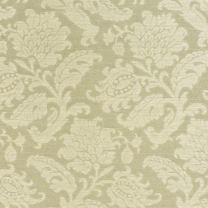 Montego Damask Pearl 62780 by Schumacher Fabric