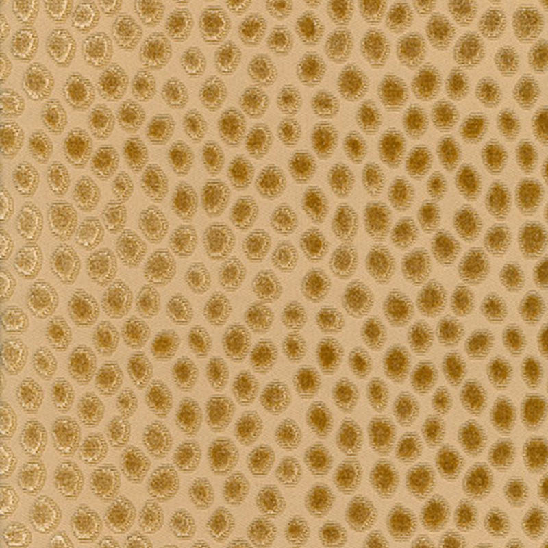 Cheetah Velvet Champagne 62821 by Schumacher Designer Fabric CLASSIC WOVENS COTTON 51% SILK 49% INDIA WYZENBEEK 6,000 </p><p>Repeat: Horizontal: 6 5/8" (17CM) and Vertical: 4 1/2" (11CM) 54 - Swanky Fabrics -